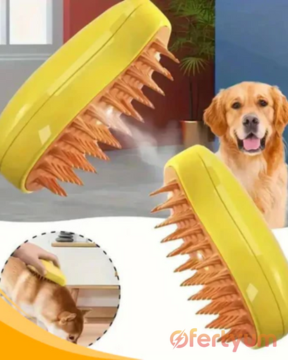 CEPILLO DE VAPOR 3 EN 1 PARA MASCOTAS